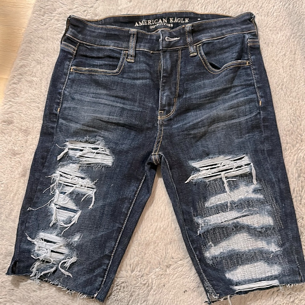 AE High Rise Bermuda Shorts